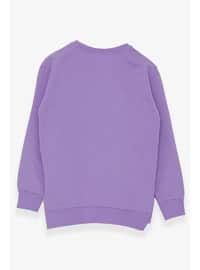 Lilac - Girls` Sweatshirt