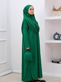 Green - Unlined - Prayer Clothes