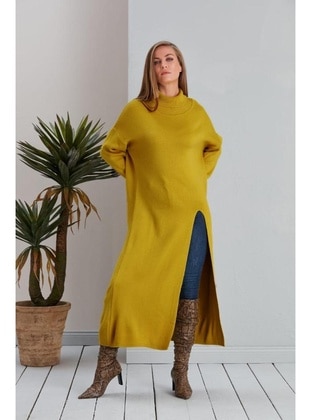 Mustard - Knit Dresses - Maymara