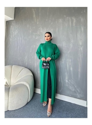 Green - Knit Dresses - Maymara