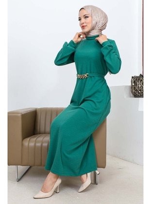 Emerald - Unlined - Modest Dress - İmaj Butik
