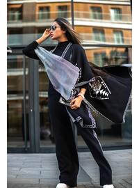  Black Knit Suits
