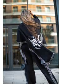  Black Knit Suits