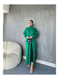 Green - Knit Dresses