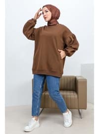 Brown - Sweat-shirt