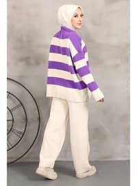 Purple - Knit Suits