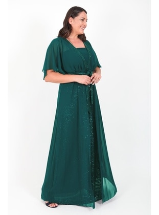 Emerald - Plus Size Evening Dress - Ladies First