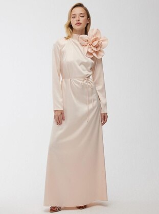 Powder Pink - Modest Evening Dress - MANUKA