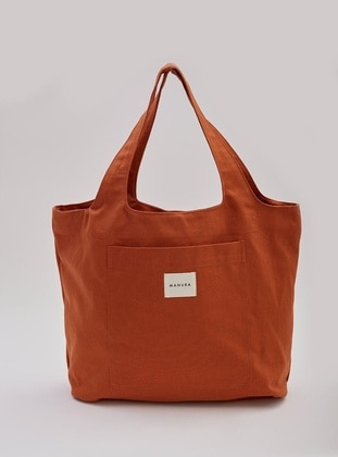 Orange - Shoulder Bags - MANUKA