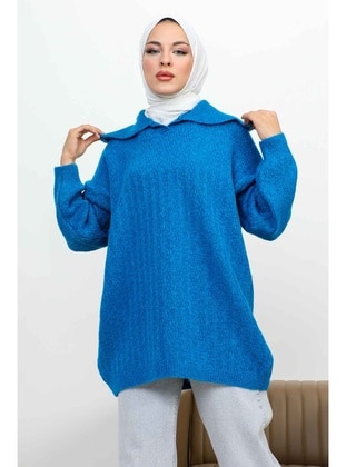 Petrol - Knit Sweaters - İmaj Butik