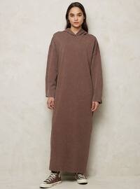 Brown - Modest Dress
