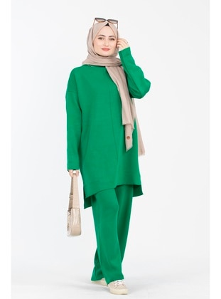 Green - Knit Suits - Sevitli