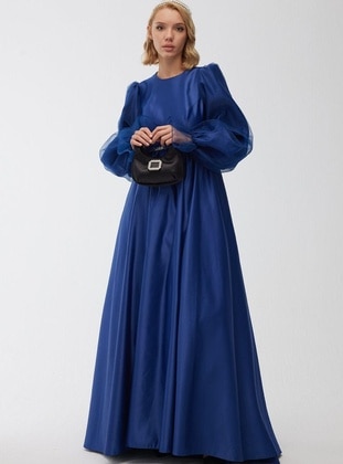 Midnight Blue - Modest Evening Dress - MANUKA