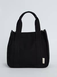 Black - Tote/Canvas Bag