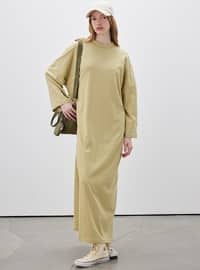 Yellow - Modest Dress