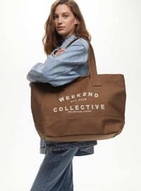 Brown - Shopping Bag
