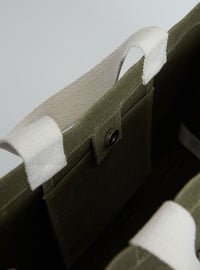 أخضر - حقيبة قماش\ حقيبة كانفاس