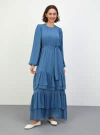 Indigo - Modest Evening Dress