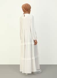 Off White - Modest Dress