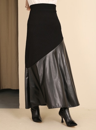 Black - Skirt - Vav