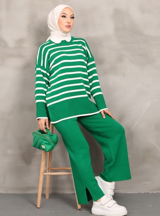 Green - Knit Suits - İmaj Butik