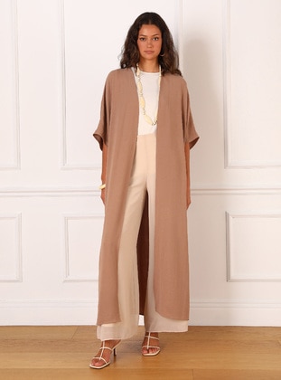 Milky Brown - Abaya - Refka