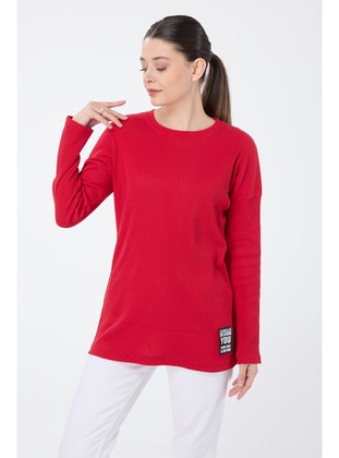 Red - Sweat-shirt - Tofisa