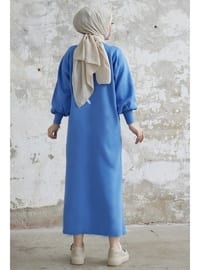 Blue - Knit Dresses