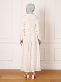 Off White - Modest Dress