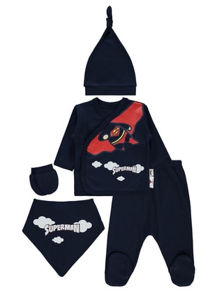 Navy Blue - Baby Care-Pack - Superman
