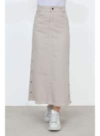 Beige - Skirt