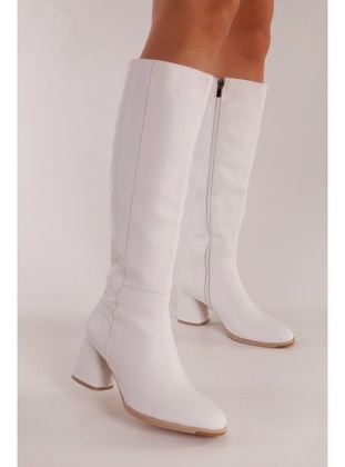 Boot - 500gr - White - Boots - Shoeberry