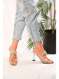 Sandal - Silver tone - Slippers