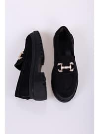 Loafer - 350gr - Black Suede - Casual Shoes