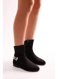 Boot - 450gr - Black Suede - Boots