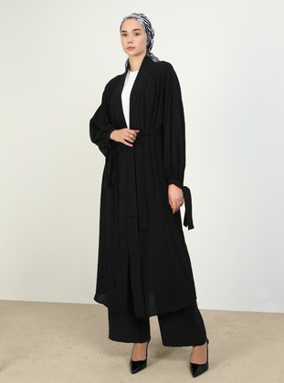 Black - Abaya - Refka