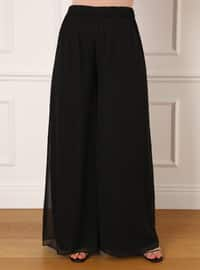 Black - Plus Size Pants