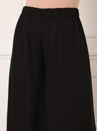 Black - Plus Size Pants