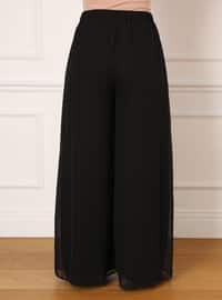 Black - Plus Size Pants