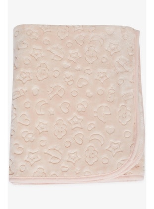 Powder Pink - Baby Blanket - Golden