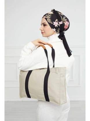 Stone Color - Shoulder Bags - Aisha`s Design