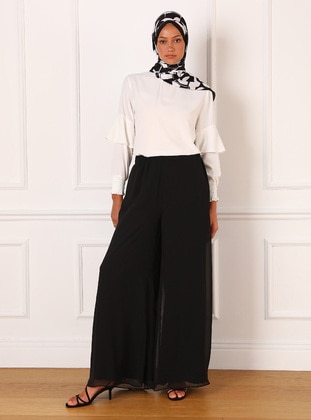 Black - Culottes - Refka