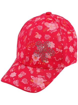 فوشيا - قبعات وقبعات صوف أطفال - Civil Girls