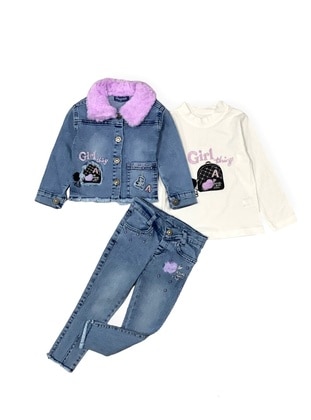 Shawl Collar - Unlined - Lilac - Girl Suit - MNK Baby