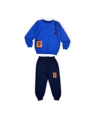 Saxe Blue - Boys` Tracksuit - MNK Baby