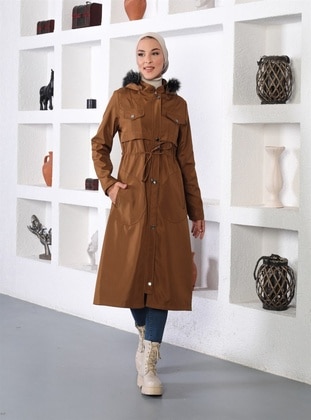 Misskayle Camel Coat