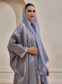 Grey - Abaya