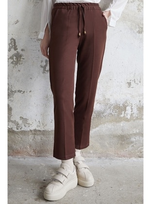 Brown - Pants - InStyle