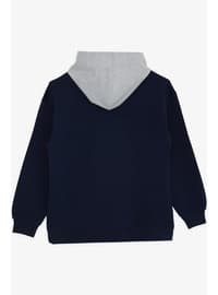 Navy Blue - Boys` Sweatshirt