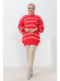 Red - Knit Tunics